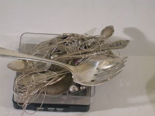 Sterling Scrap Sterling Silver Good And Scrap 269.  0 Grams photo