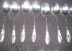 37pc,  Oneida Community Silverplate Flatware Silverware White Orchid Forks Spoons Oneida/Wm. A. Rogers photo 1