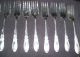 37pc,  Oneida Community Silverplate Flatware Silverware White Orchid Forks Spoons Oneida/Wm. A. Rogers photo 2