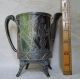 Antique 1890s Aurora Silver Japanese Aesthetic Pitcher Victorian Gothic Pitchers & Jugs photo 2