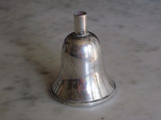 Antique Sterling Silver Bridal Bell Candle Holder Reed & Barton Sterling Label photo