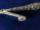 Antique Gorham Sterling Silver Hair Curler - Art Nouveau - Mop Button Other photo 1