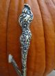 Antique Gorham Sterling Silver Hair Curler - Art Nouveau - Mop Button Other photo 6