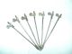 Antique Sterling Silver Hallmarked British Made Rooster Cocktail Picks Set Of 7 Other photo 9
