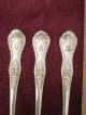 3 Vintage Regent Pattern Tiffany & Co Silver Plate Forks 1884 Engraved Al As? Tiffany photo 1