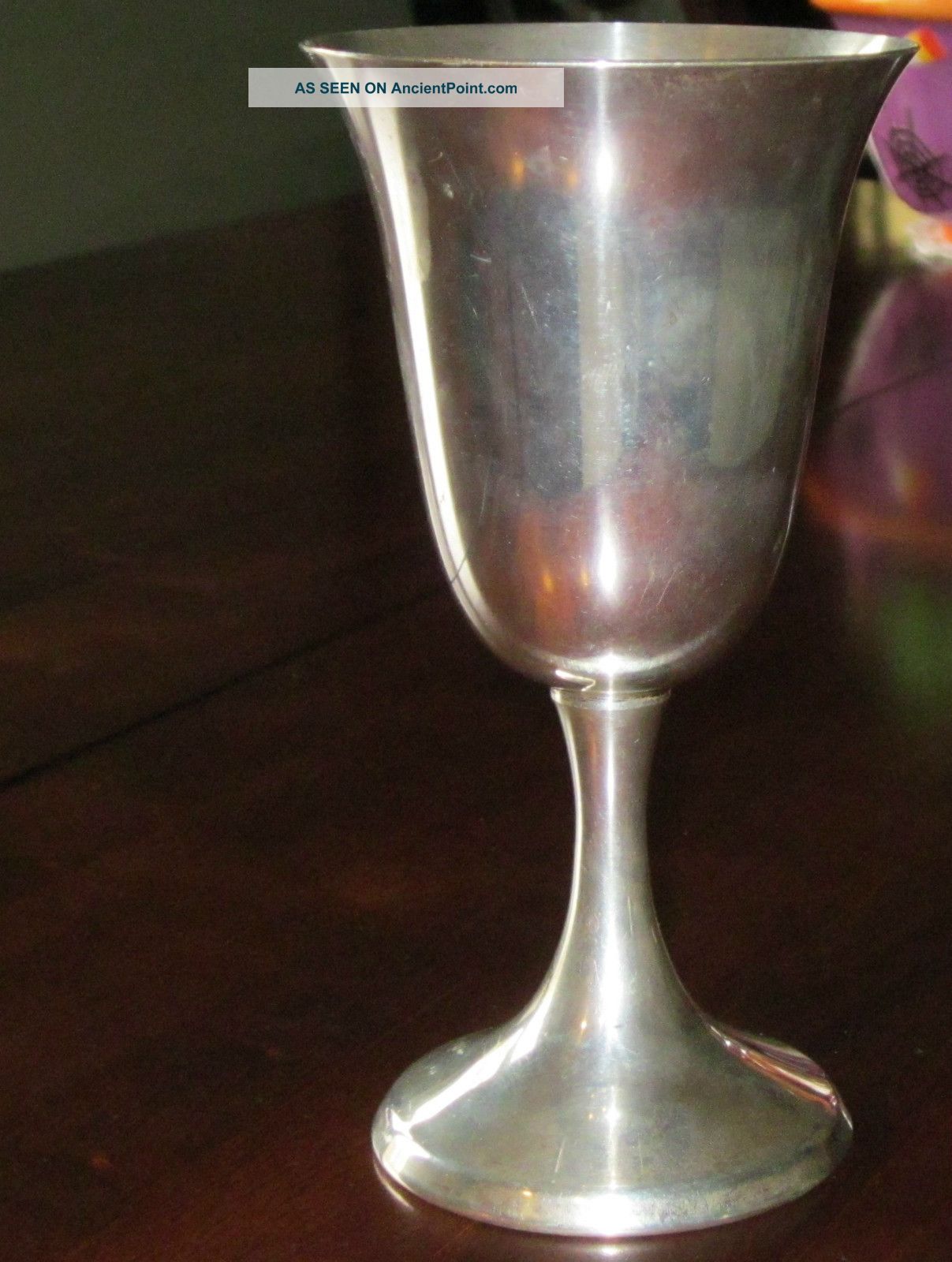 Sterling Silver Goblet By International Sterling To Grace Your Holiday Table Cups & Goblets photo