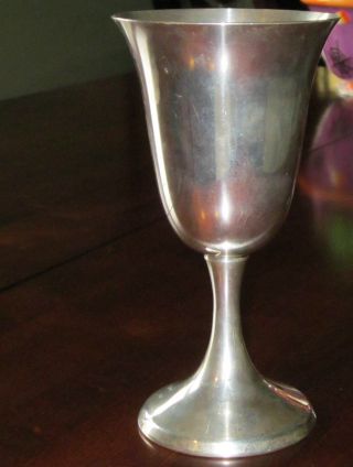 Sterling Silver Goblet By International Sterling To Grace Your Holiday Table photo