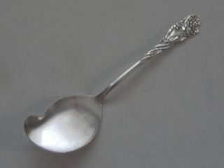 Antique Frank M.  Whiting 1895 Forget Me Not Jelly Server photo