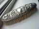 Hallmarked Chester Silver Topped Clothes Brush - Chester 1916 Other photo 2