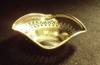 Antique Vintage Sterling Silver Nut Dish Bowl Lovely photo