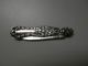 Antique Ornate Victorian Lion - Sterling Silver Folding Pocket Knife Other photo 1