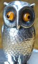 Stunning Sampson Mordan Novelty Owl Menu Holder - Chester 1909 - Other photo 4