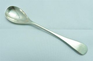 1937 Solid Silver Mustard/caddy Spoon By F T R & Co photo