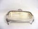 Antique Ornate Silverplate Butter Serving Dish Butter Dishes photo 1