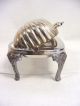 Antique Ornate Silverplate Butter Serving Dish Butter Dishes photo 4