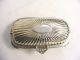 Antique Ornate Silverplate Butter Serving Dish Butter Dishes photo 5