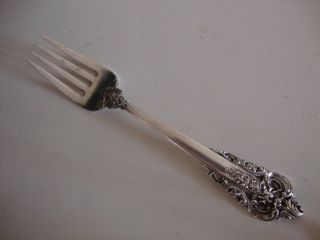 Wallace Grand Baroque Sterling Silver Salad Fork photo
