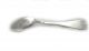 Sterling Silver Spoon Teaspoon L.  Manson Etched Early 1800 ' S Coin Silver (.900) photo 2