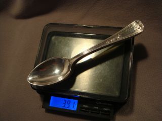 1915 Whiting Oriana Sterling Silver 6 Teaspoons 5 1/2 
