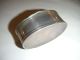 Early Antique Silver Box With Lovely Stone Set Into Lid Boxes photo 6