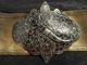 Antique Russian Silver 84 Niello Enamel Belt Buckle Russia photo 2