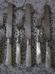 12 Matching Mother Of Pearl Sterling Silver Collar Knives Knifes And Forks Set Other photo 3