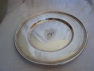 Sterling Silver Antique Dish,  St.  Mark ' S School,  1935 photo