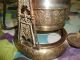 Vintage Large Silver Tea Kettle Two Pieces Silver Alloys (.800-.899) photo 6