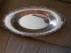 4 Vtg Silverplate Items: 2 Bread/cake Trays; 2 Dishes Platters & Trays photo 2