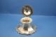 Antique,  Good Quality Silver Inkwell Chester 1912 Maker C.  C. Other photo 1