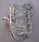 Vintage Silver Ladies Mesh Coin Armor Mesh Purse Art Deco – Stunning Other photo 7