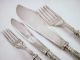 Cased Sterling Silver Kings Pattern Fish Cutlery Set & Servers Sheffield 1931 Other photo 6