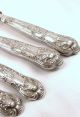 Cased Sterling Silver Kings Pattern Fish Cutlery Set & Servers Sheffield 1931 Other photo 8