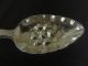 Antique Sterling Silver English Berry Fruit Serving Spoon C.  1814 William Eaton Other photo 4