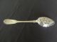 Antique Sterling Silver English Berry Fruit Serving Spoon C.  1814 William Eaton Other photo 5