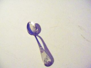 Ft.  Worth Sterling Souvenir Spoon 4 In,  7 G. photo