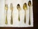 A Bunch Of Different Silver Plated Spoons,  Knife ' S And Fork ' S National photo 1