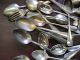 A Bunch Of Different Silver Plated Spoons,  Knife ' S And Fork ' S National photo 5