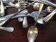 A Bunch Of Different Silver Plated Spoons,  Knife ' S And Fork ' S National photo 7