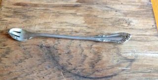 Solid Imperial Silver - Mangled Pickle Fork - For Scrap photo