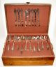1847 Rogers Silverplated Flatware Set Remembrance 1948 In Chest 50 Pc Serves 8 International/1847 Rogers photo 1