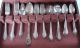 1847 Rogers Silverplated Flatware Set Remembrance 1948 In Chest 50 Pc Serves 8 International/1847 Rogers photo 3