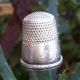 Vintage Sterling Silver 1892 Exposition Thimble Thimbles photo 6