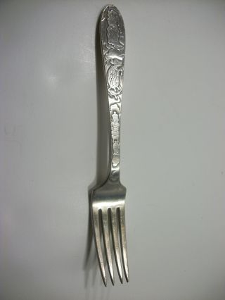 Alice In Wonderland Pattern Fork From Holmes & Edwards Gift Quality photo