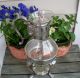 Vintage Fb Rogers Glass And Silverplate Carafe Other photo 1