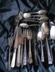 61 Piece Silverplate Flatware & Service Pieces Lot Various Brands Mixed Lots photo 1