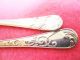6 English Demitasse Spoons Vintage - Antique Silverware - Flatware Other photo 8
