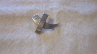 Antique Vintage Sterling Silver Pin Brooch Signed Tg - 287 Mexico photo