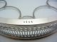 Tiffany & Co.  Sterling Silver Pierced Gallery Condiment Serving Tray 217.  5 Grams Platters & Trays photo 4