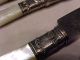 Gorham Dinner Knife Knives Mother Of Pearl Sterling And Stainless Vintage 6 Gorham, Whiting photo 1
